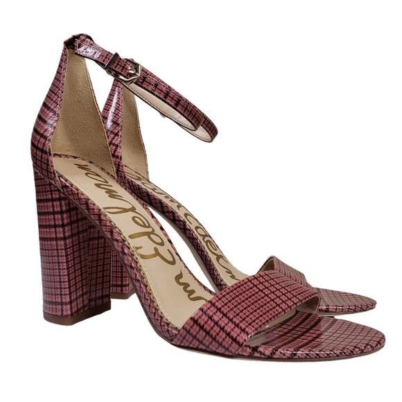 Sam Edelman Womens 8 Yaro Ankle Strap Sandal in Cameo Pink NEW - Picture 1 of 12